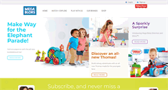 Desktop Screenshot of megabloks.com